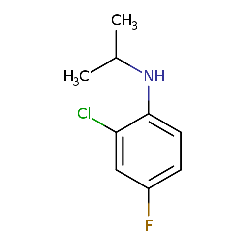 2-chloro-4-fluoro-N-(propan-2-yl)aniline