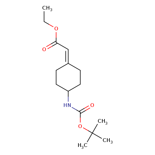 Ethyl 2-[4-(N-BOC-amino)cyclohexylidene]acetate