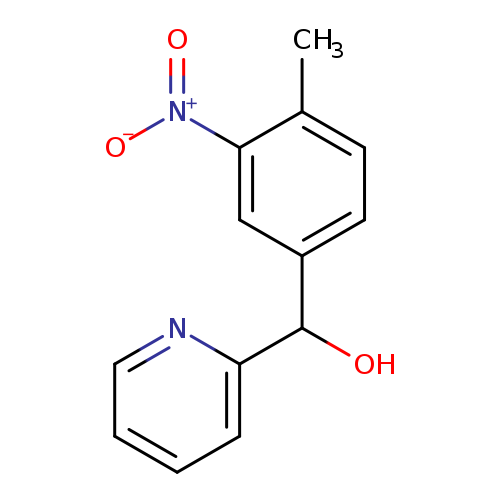 (4-methyl-3-nitrophenyl)(pyridin-2-yl)methanol
