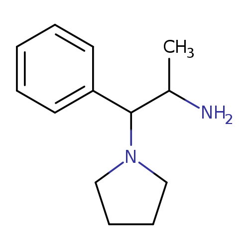 1-phenyl-1-(pyrrolidin-1-yl)propan-2-amine