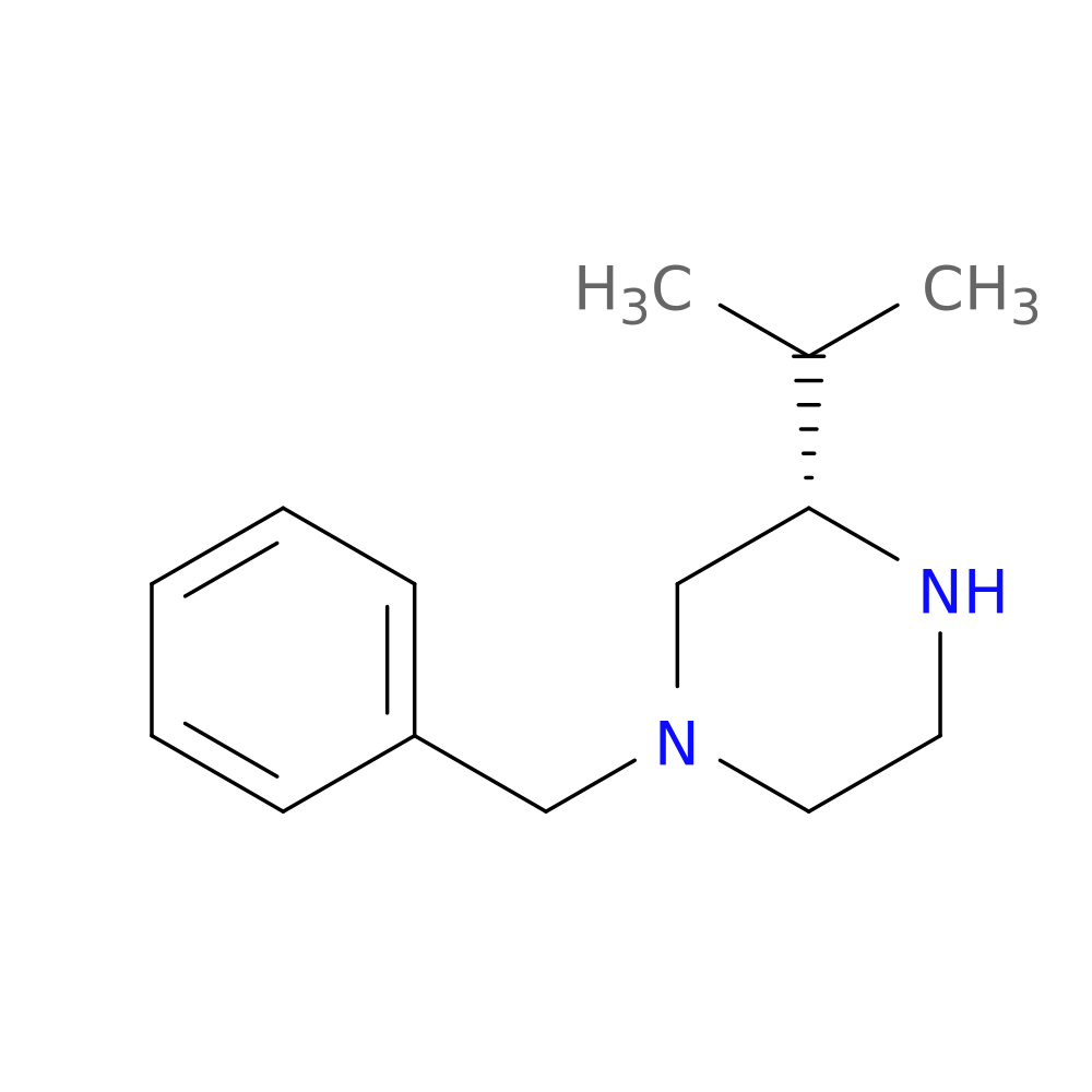 (3S)-3-(1-Methylethyl)-1-(phenylmethyl)piperazine