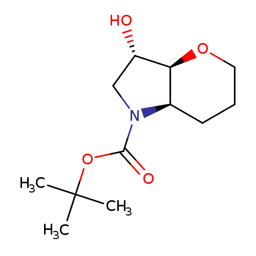 Rel-(3s,3as,7ar)-tert-butyl 3-hydroxyhexahydropyrano[3,2-b]pyrrole-1(2h)-carboxylate