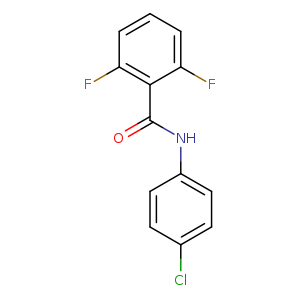 Benzamide, N-(4-chlorophenyl)-2,6-difluoro-