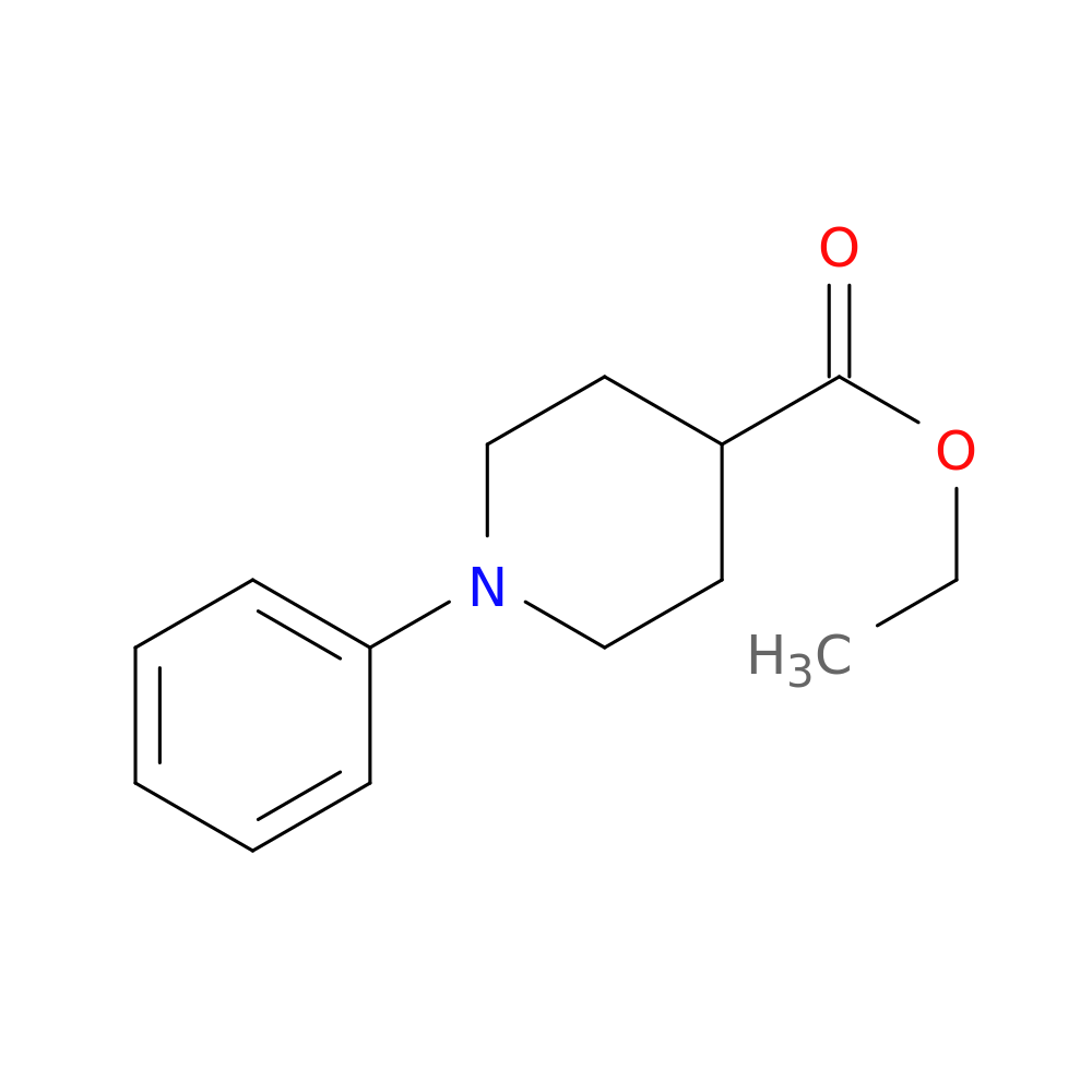4-Piperidinecarboxylic acid, 1-phenyl-, ethyl ester
