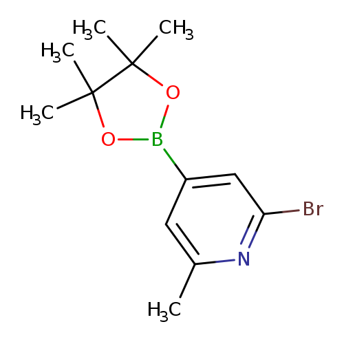 2-Bromo-6-methyl-4-(4,4,5,5-tetramethyl-1,3,2-dioxaborolan-2-yl)pyridine