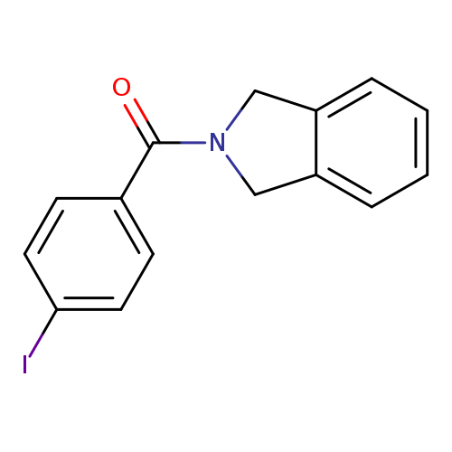 (1,3-Dihydro-isoindol-2-yl)-(4-iodo-phenyl)-methanone