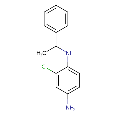 2-chloro-1-N-(1-phenylethyl)benzene-1,4-diamine