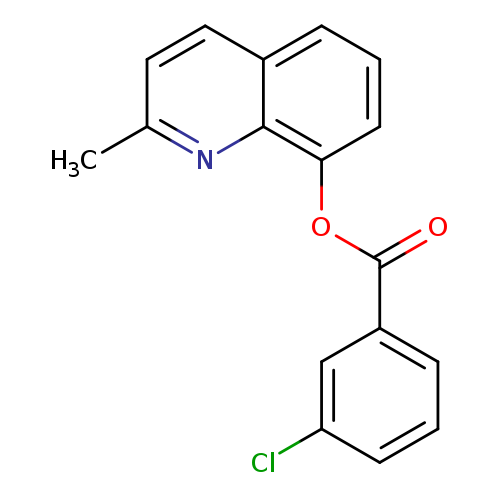 2-methylquinolin-8-yl 3-chlorobenzoate