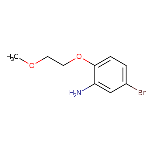 5-Bromo-2-(2-methoxyethoxy)aniline