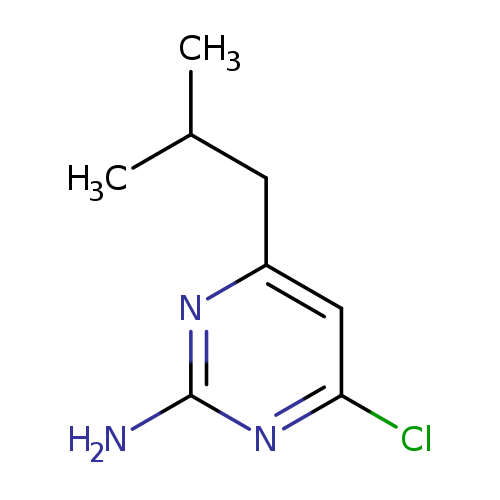 4-Chloro-6-(2-methylpropyl)pyrimidin-2-amine