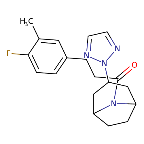 3-(4-fluoro-3-methylphenyl)-1-[3-(2H-1,2,3-triazol-2-yl)-8-azabicyclo[3.2.1]octan-8-yl]propan-1-one
