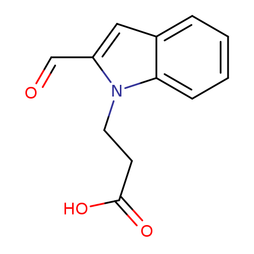 3-(2-Formyl-1H-indol-1-yl)propanoic acid