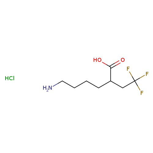 6-amino-2-(2,2,2-trifluoroethyl)hexanoicacidhydrochloride