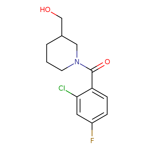 [1-(2-chloro-4-fluorobenzoyl)piperidin-3-yl]methanol