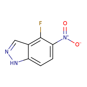 4-Fluoro-5-nitro-1H-indazole