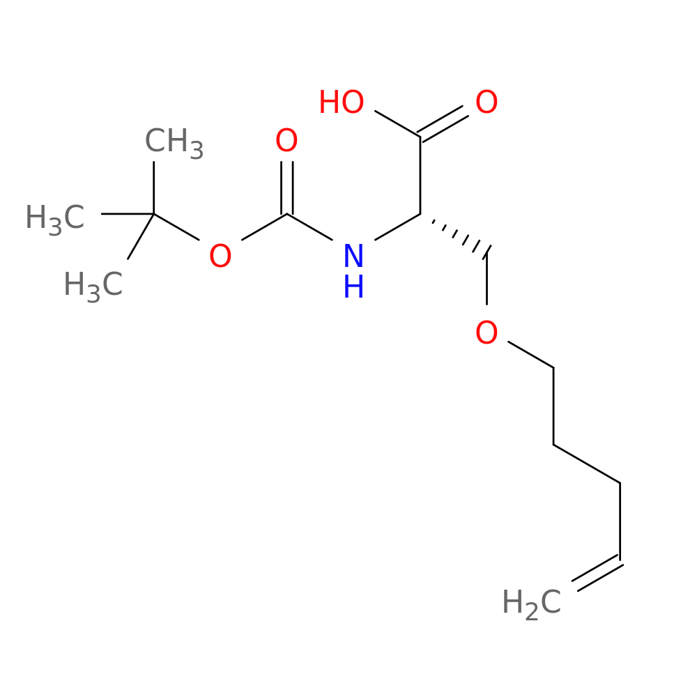 (S)-2-((tert-Butoxycarbonyl)amino)-3-(pent-4-en-1-yloxy)propanoic acid