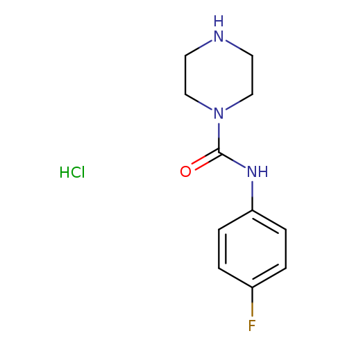 N-(4-Fluorophenyl)piperazine-1-carboxamide hydrochloride