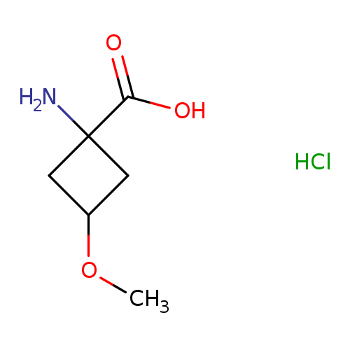 1-amino-3-methoxycyclobutane-1-carboxylic acid hydrochloride