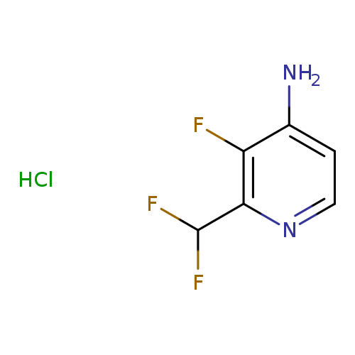 2-(Difluoromethyl)-3-fluoropyridin-4-amine hydrochloride