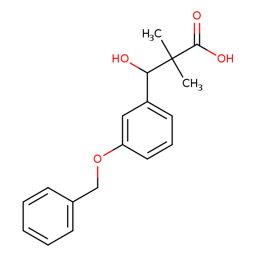 3-[3-(benzyloxy)phenyl]-3-hydroxy-2,2-dimethylpropanoic acid