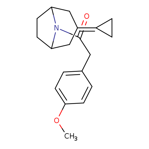 1-{3-cyclopropylidene-8-azabicyclo[3.2.1]octan-8-yl}-2-(4-methoxyphenyl)ethan-1-one