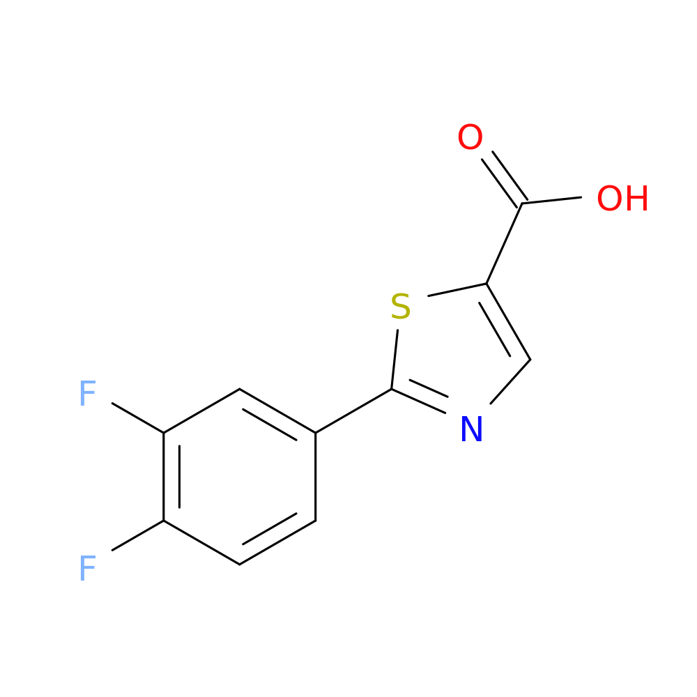 2-(3,4-difluorophenyl)-1,3-thiazole-5-carboxylic acid