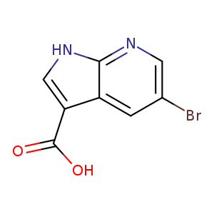 5-Bromo-1H-pyrrolo[2,3-b]pyridine-3-carboxylic acid
