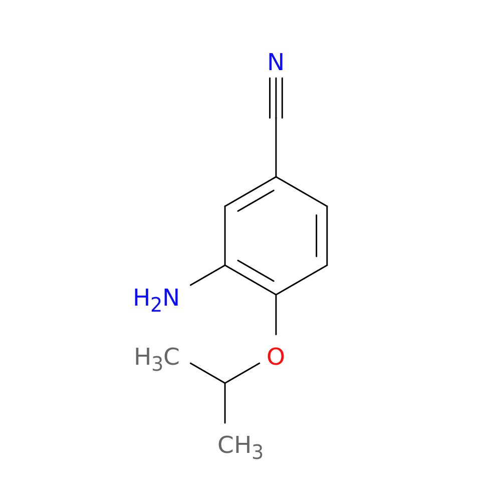 3-amino-4-(propan-2-yloxy)benzonitrile