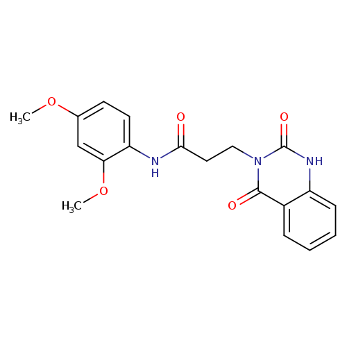N-(2,4-dimethoxyphenyl)-3-(2,4-dioxo-1,2,3,4-tetrahydroquinazolin-3-yl)propanamide