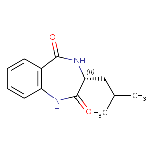 (3R)-3-(2-methylpropyl)-2,3,4,5-tetrahydro-1H-1,4-benzodiazepine-2,5-dione