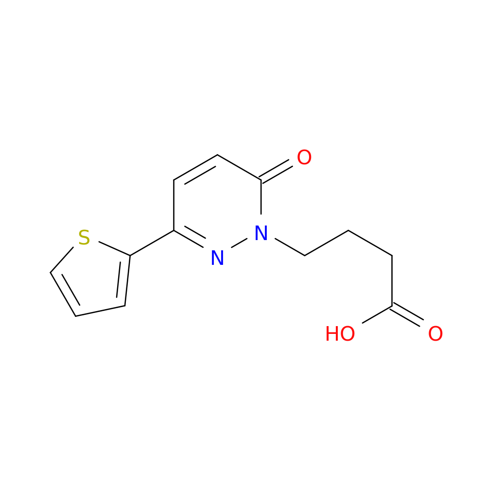 4-[6-Oxo-3-(2-thienyl)pyridazin-1(6H)-yl]butanoic acid