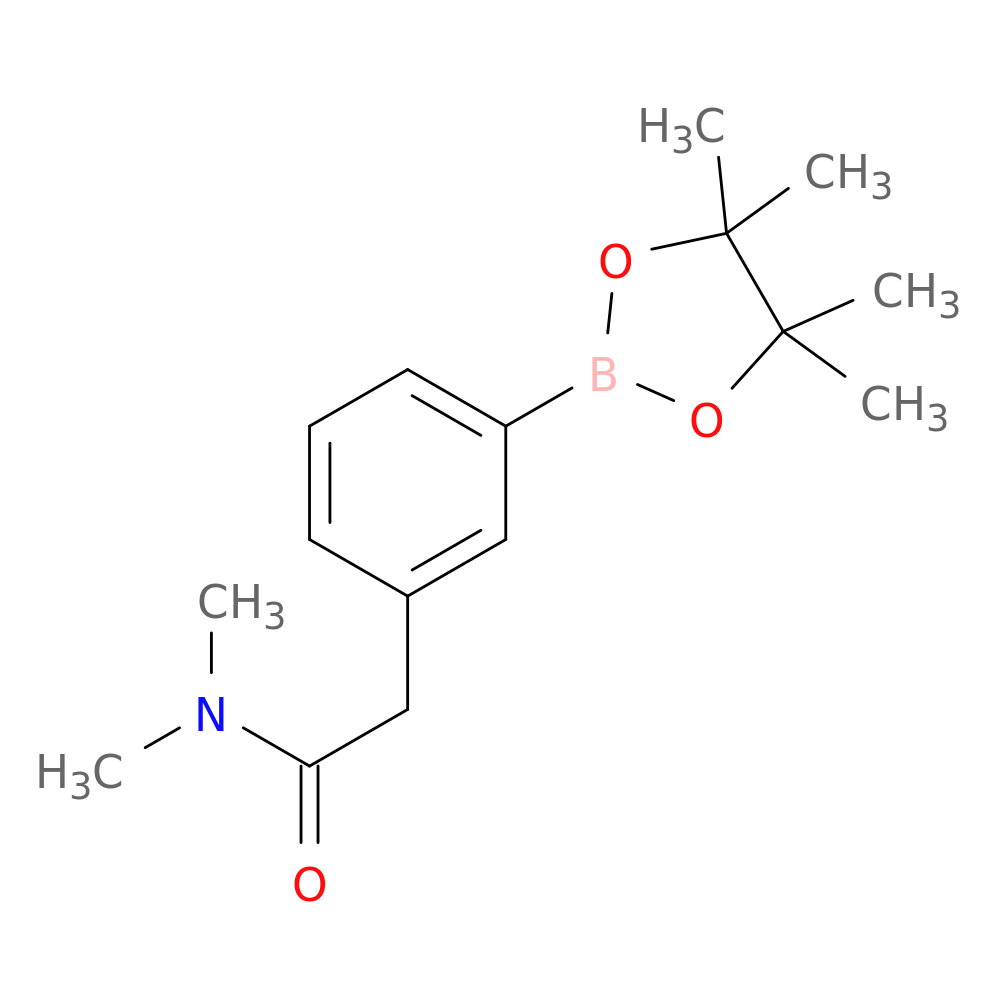3-(N,N-Dimethylcarbamoylmethyl)phenylboronic acid, pinacol ester