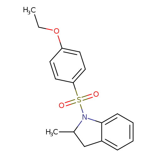 1-(4-ethoxybenzenesulfonyl)-2-methyl-2,3-dihydro-1H-indole