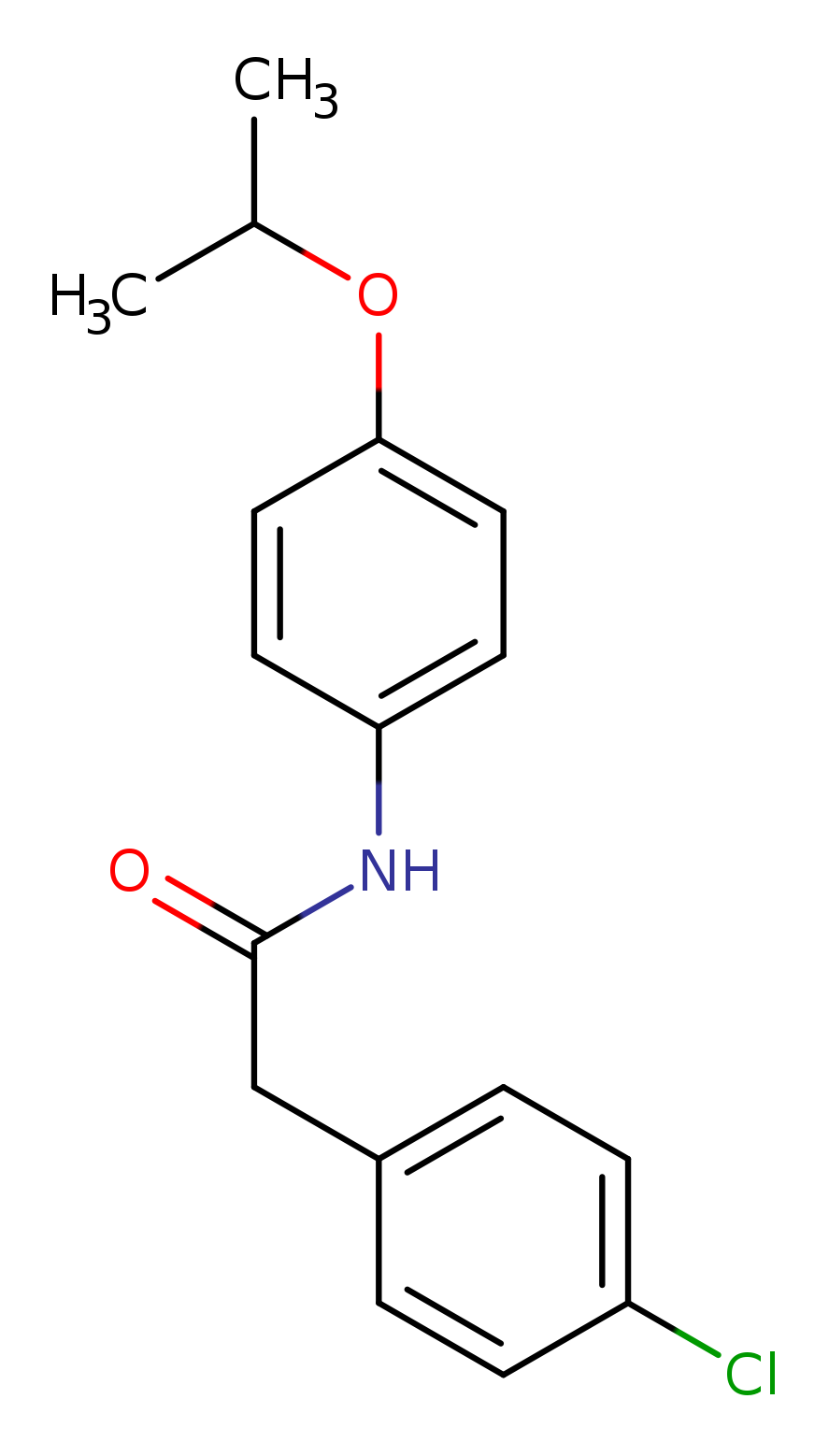 2-(4-chlorophenyl)-N-(4-isopropoxyphenyl)acetamide