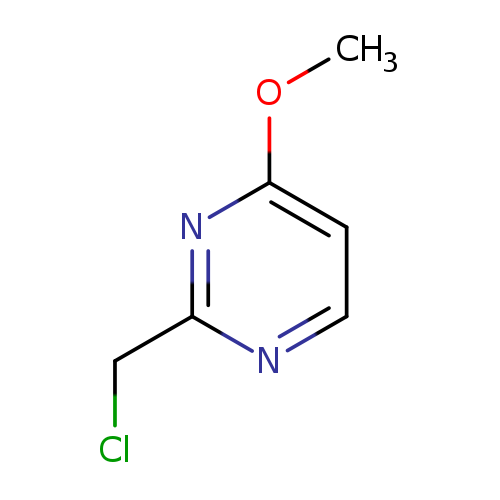 Pyrimidine, 2-(chloromethyl)-4-methoxy- (9CI)