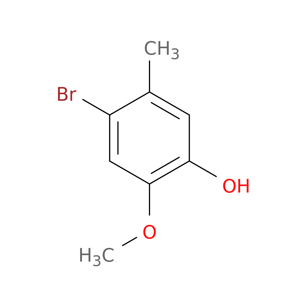 Phenol, 4-bromo-2-methoxy-5-methyl-