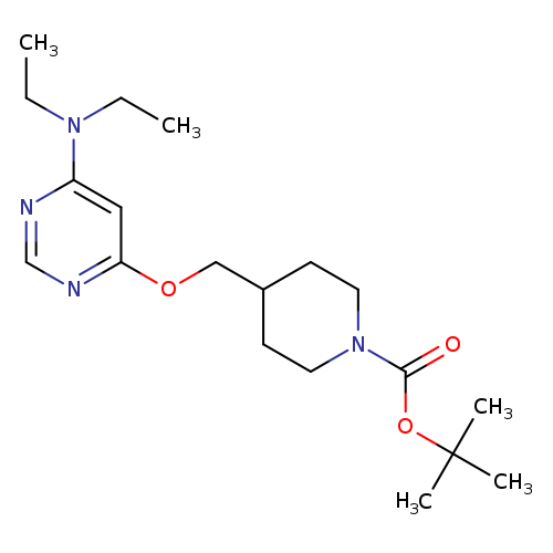 4-(6-Diethylamino-pyrimidin-4-yloxymethyl)-piperidine-1-carboxylic acid tert-butyl ester
