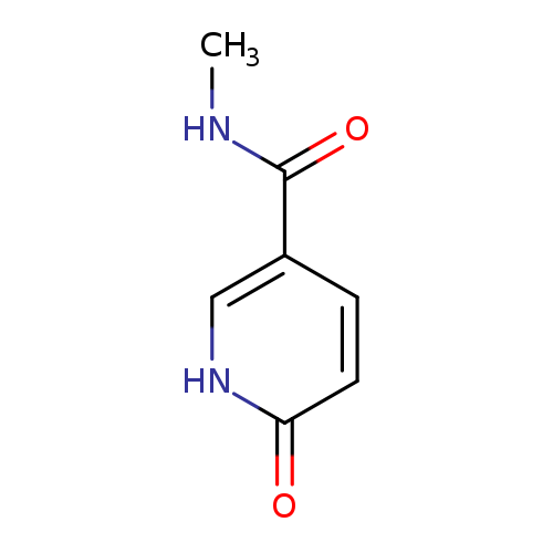 3-Pyridinecarboxamide, 1,6-dihydro-N-methyl-6-oxo-
