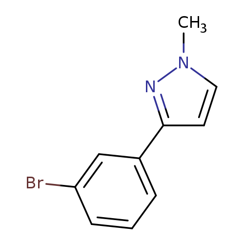 1H-Pyrazole,3-(3-bromophenyl)-1-methyl-