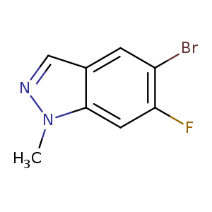 5-Bromo-6-fluoro-1-methyl-1H-indazole