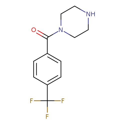 1-[4-(TRIFLUOROMETHYL)BENZOYL]PIPERAZINE
