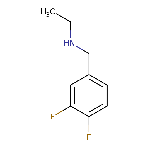[(3,4-difluorophenyl)methyl](ethyl)amine