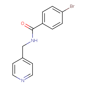 4-bromo-N-(4-pyridinylmethyl)benzamide