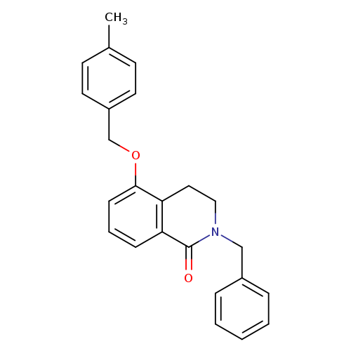 2-benzyl-5-[(4-methylphenyl)methoxy]-1,2,3,4-tetrahydroisoquinolin-1-one