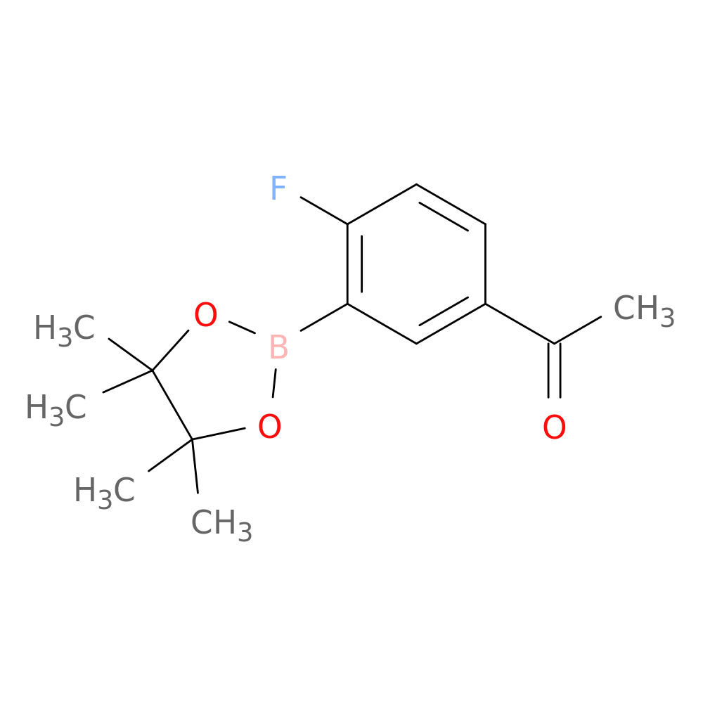 1-(4-Fluoro-3-(4,4,5,5-tetramethyl-1,3,2-dioxaborolan-2-yl)phenyl)ethanone