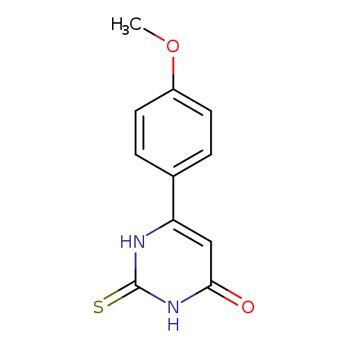 2-Mercapto-6-(4-methoxyphenyl)pyrimidin-4(3h)-one