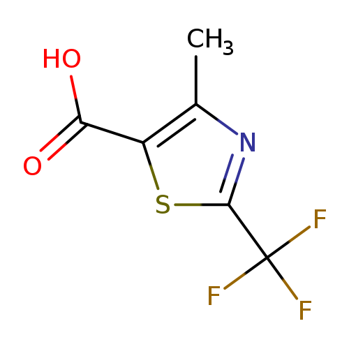 4-methyl-2-(trifluoromethyl)-1,3-thiazole-5-carboxylic acid