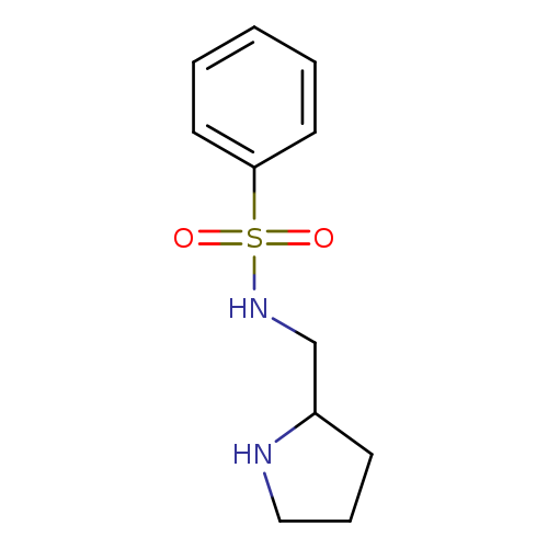 N-[(pyrrolidin-2-yl)methyl]benzenesulfonamide