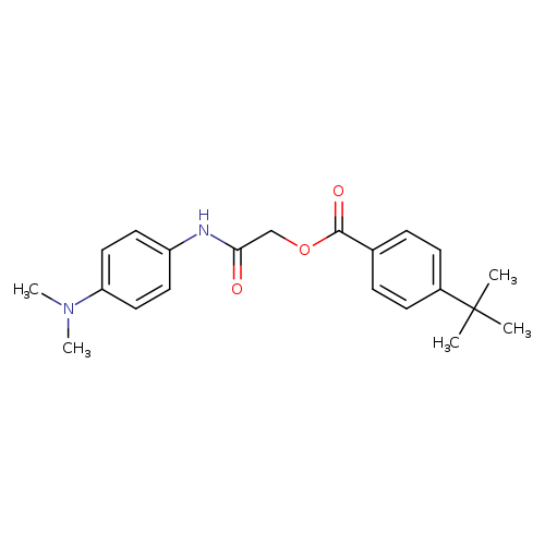 {[4-(dimethylamino)phenyl]carbamoyl}methyl 4-tert-butylbenzoate