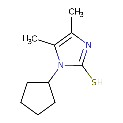 1-cyclopentyl-4,5-dimethyl-1H-imidazole-2-thiol